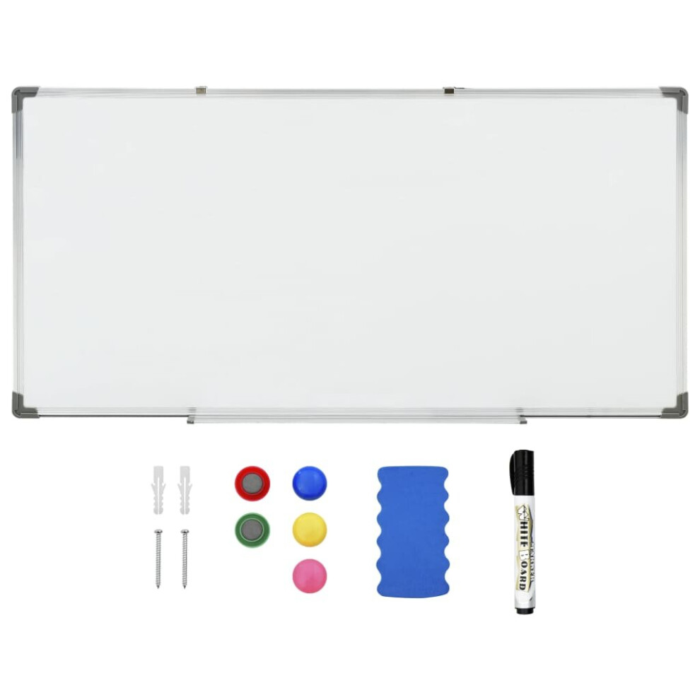 Magnetic Dry-Erase Board 120X60 Cm Steel White