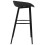 vidaXL Barhocker 4 Stk. Schwarz 4