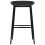 vidaXL Barhocker 4 Stk. Schwarz 3