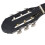 vidaXL Classical Guitar 4/4 39" Black Bag Beginner String Music Instrument 5