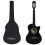 vidaXL Western Classical Guitar Set 12 Piece with 6 Strings Black 38" Guitar 1