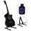 vidaXL Western Classical Guitar Set 12 Piece with 6 Strings Black 38" Guitar 3