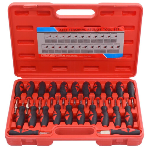 vidaXL 23 Piece Unlocking Tool Set Pin Plug Car Tool Release Tool Plastic 1