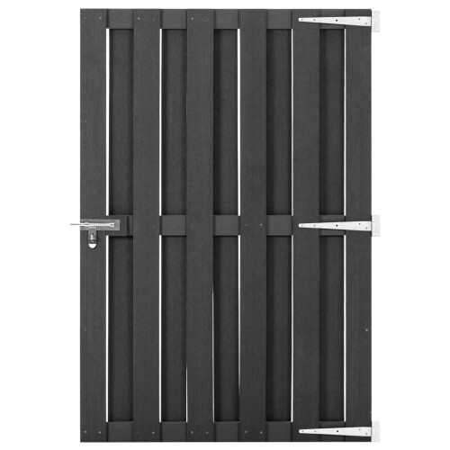 VidaXL vidaXL Gartentor WPC 100 x 150 cm Grau