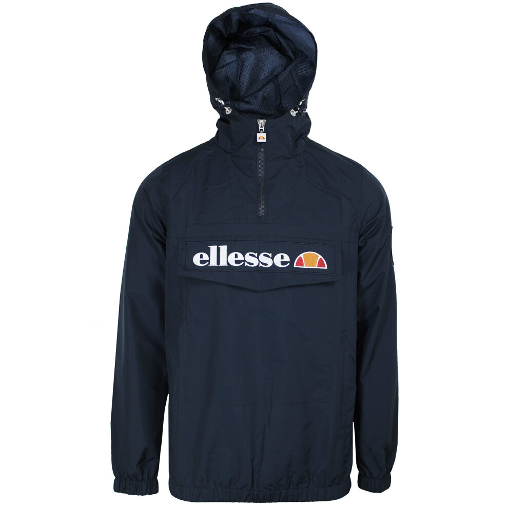 (M) Ellesse Men's Mont 2 Navy Overhead Jacket