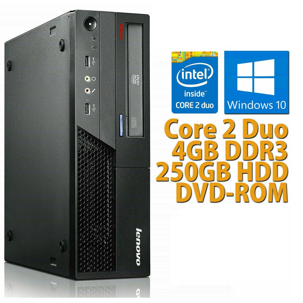 LENOVO M58P WIN 10 PC DESKTOP