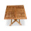 Teak Garden Furniture Folding Picnic Table 1