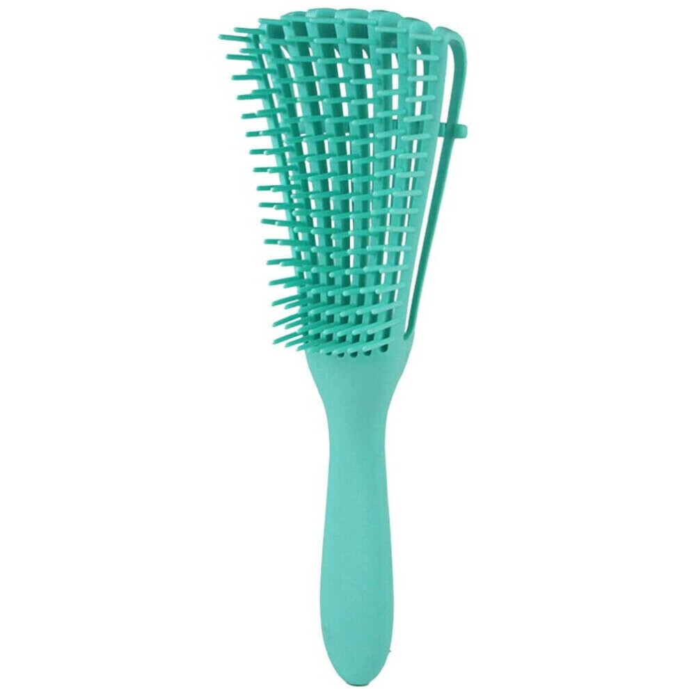Green (Green) Anti-Static Detangler Hairbrush