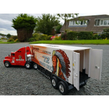 Giant American Red Indian Large Truck Lorry 60cmL Radio Remote Control