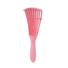 (Pink) Anti-Static Detangler Hairbrush