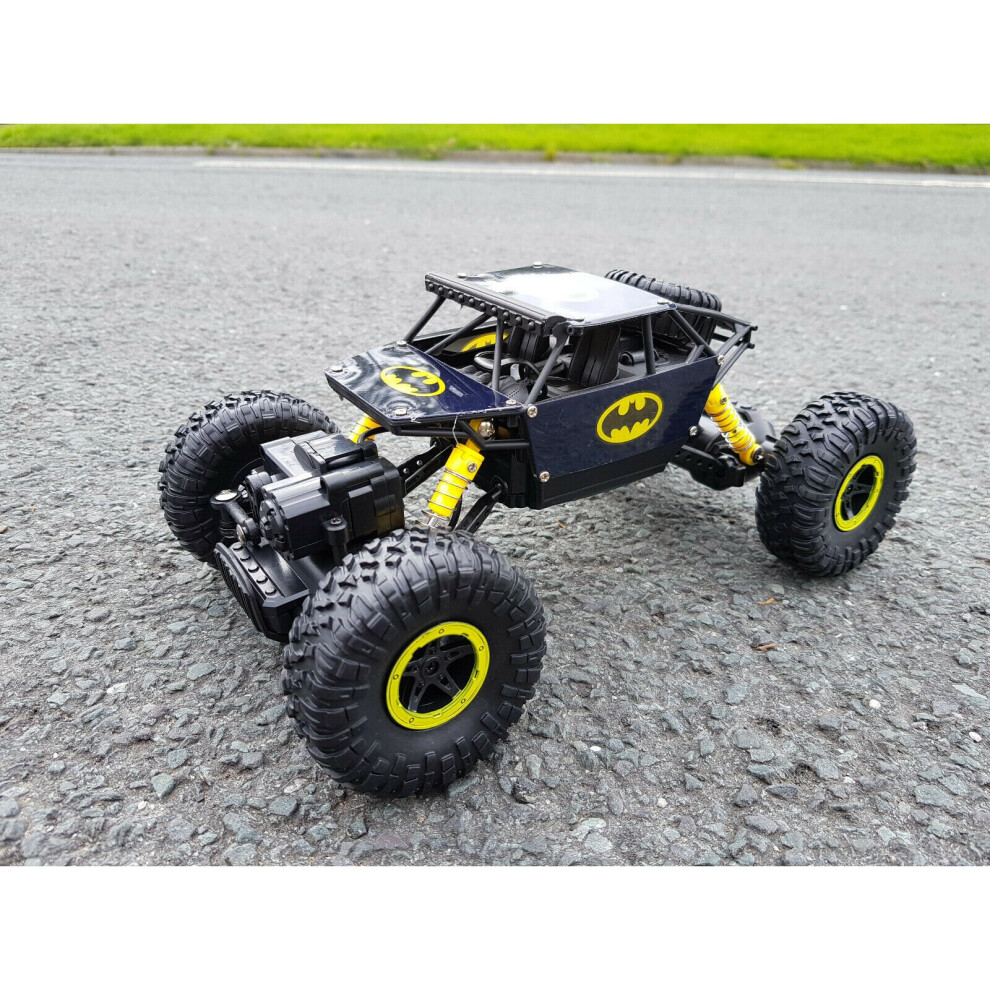 Batman Radio Remote Control Car 2.4ghz Off Road 4wd Rock Crawler