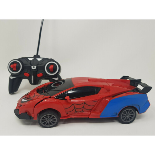 Spiderman robot car online