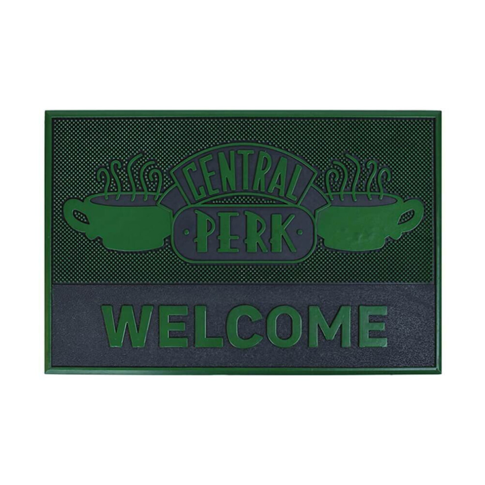 Friends Central Perk Logo Rubber Doormat - Tabletop Miniatures Wargame