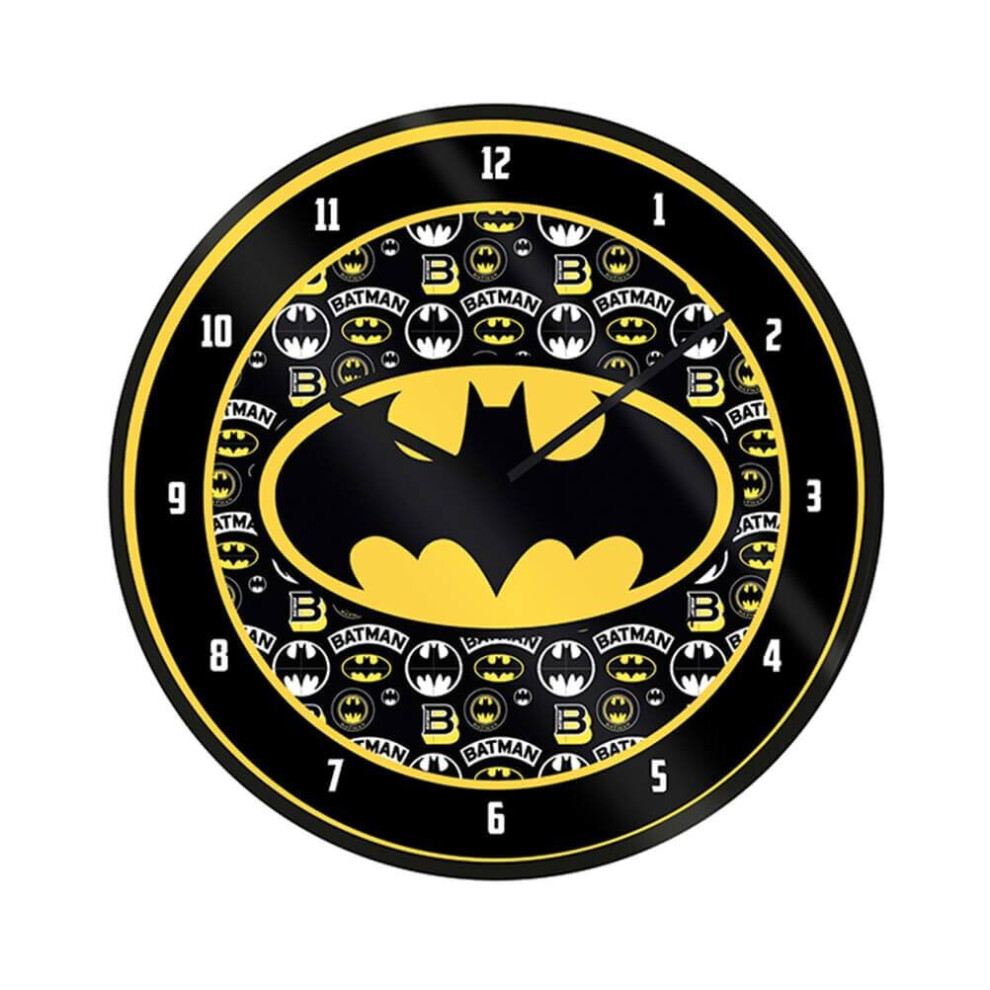 DC Comics Batman Logo Wall Clock