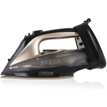 Tower T22008BKG CeraGlide Cordless Iron, Black/Rose Gold
