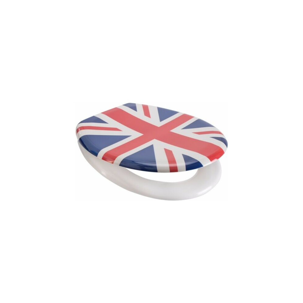 Union Jack Soft Close Quick Release Toilet Seat