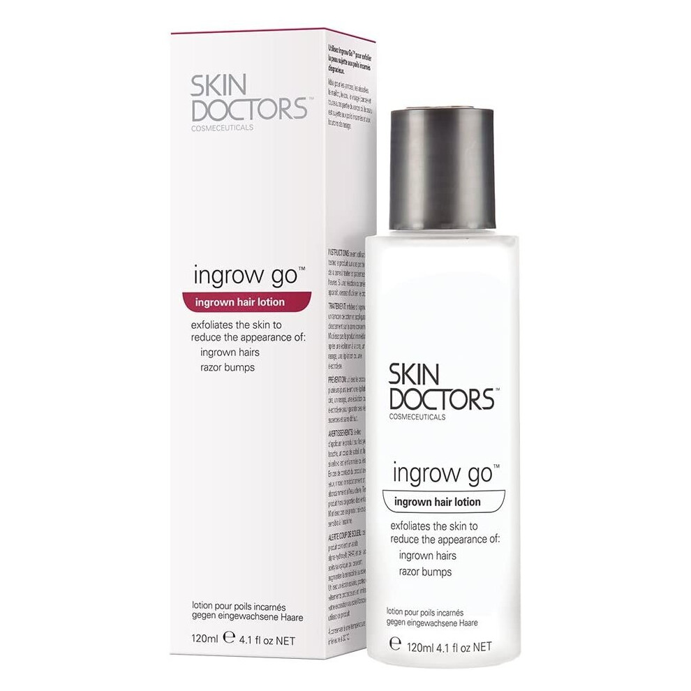 Ingrow Go Lotion  Hair Treatment  Bumps and Razor burn. For Women