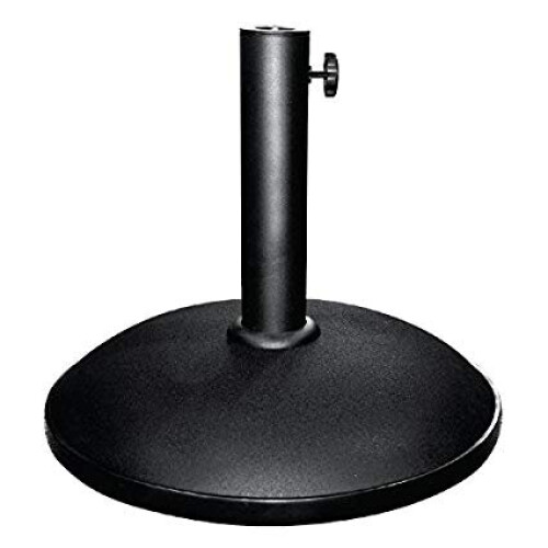 parasol base black heavy