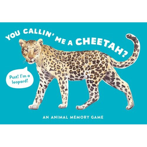 You Callin' Me a Cheetah? (Psst! I'm a Leopard!) - Book