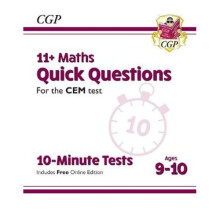 New 11+ CEM 10-Minute Tests: Maths Quick Questions - Ages 9-10 (with Online Edition)