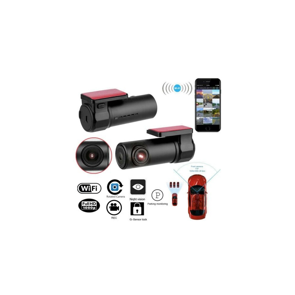 1080P Mini Car Dvr Camera Dash Cam Wifi G-Sensor Video Recorder Night Vision 699941220723