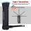 (S) LED COB Hand Torch Inspection Lamp Flexible Work Light Handheld USB Rechargeable 7