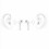 (White) Bluetooth Earbud Bluetooth Headphones Wireless Earbuds for All Bluetooth Devices 2