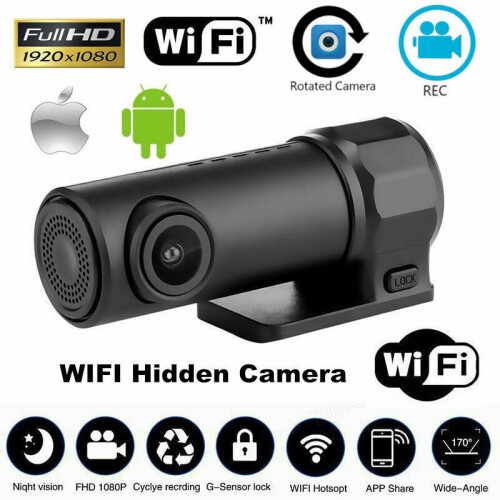 1080P Mini Car DVR Camera Dash Cam WIFI G-sensor Video Recorder Night Vision 1
