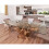 teak root rectangle dining table 8 seater 2