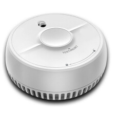 GENUINE FIREANGEL OPTICAL FIRE ALARM SMOKE DETECTOR WITH HUSH ZINC BATTERY SB1-T