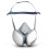 Moldex Moldex 5230 CompactMask FFA2P3 R D Half Face Mask 2