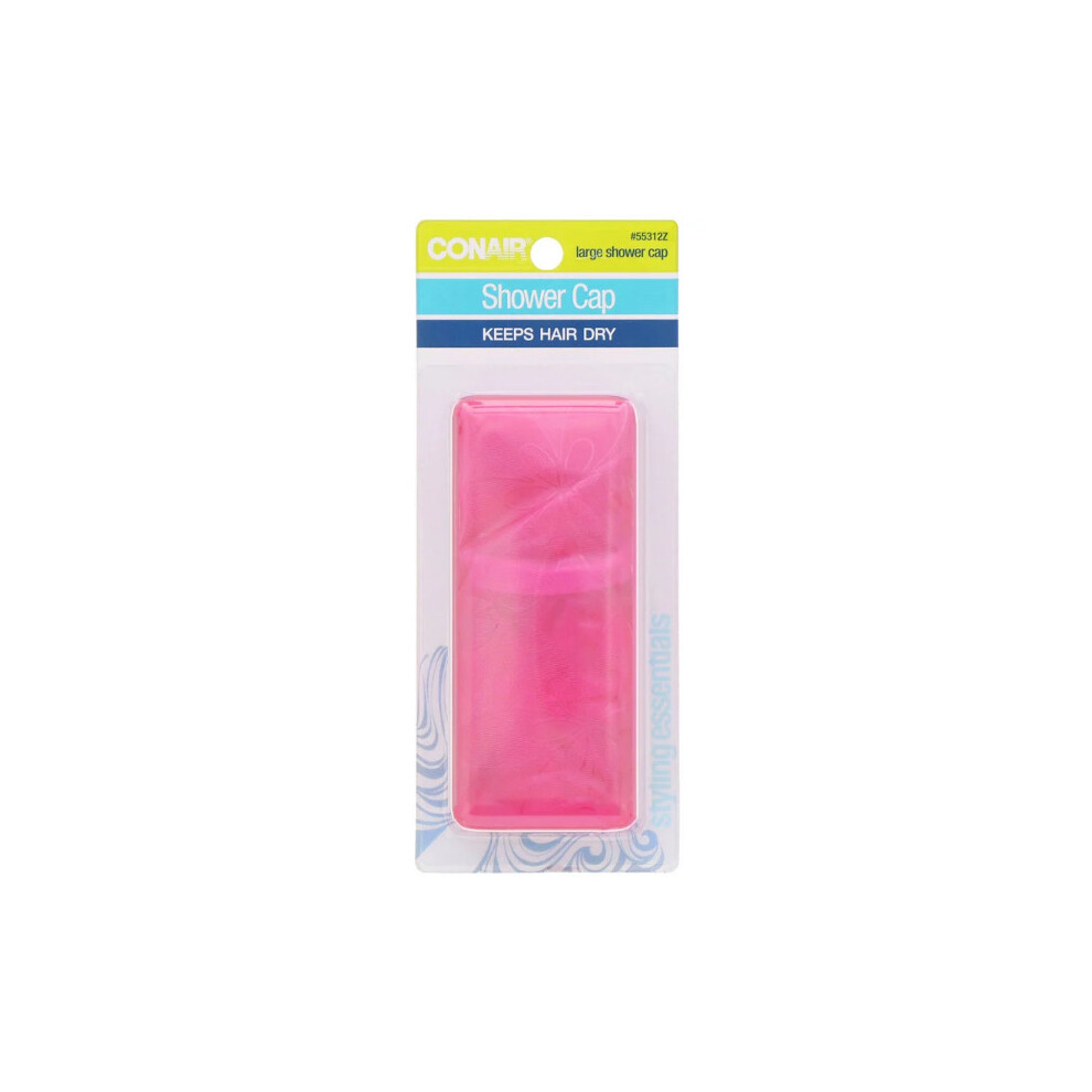 Grand bonnet de douche Conair 55312z, couleurs assorties
