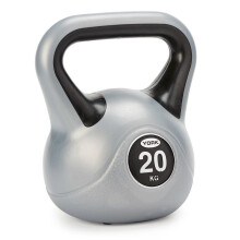 York Fitness Vinyl Coated Gym Training Home Kettlebell - 20kg