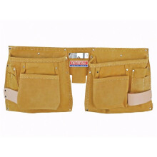 Faithfull Double Tool & Nail Pouch FAIDTNP3
