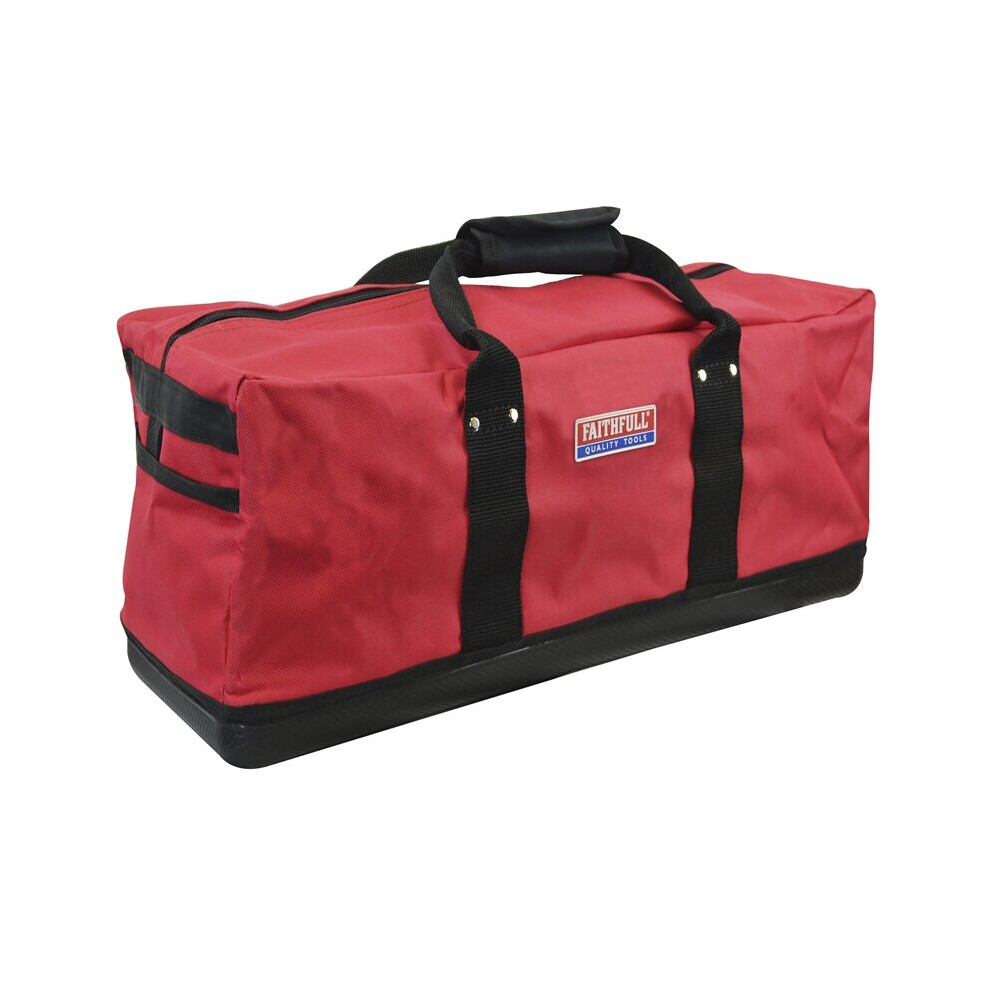 Faithfull Hard Bottom Zip Top Holdall 61Cm (24In) Faih24hb