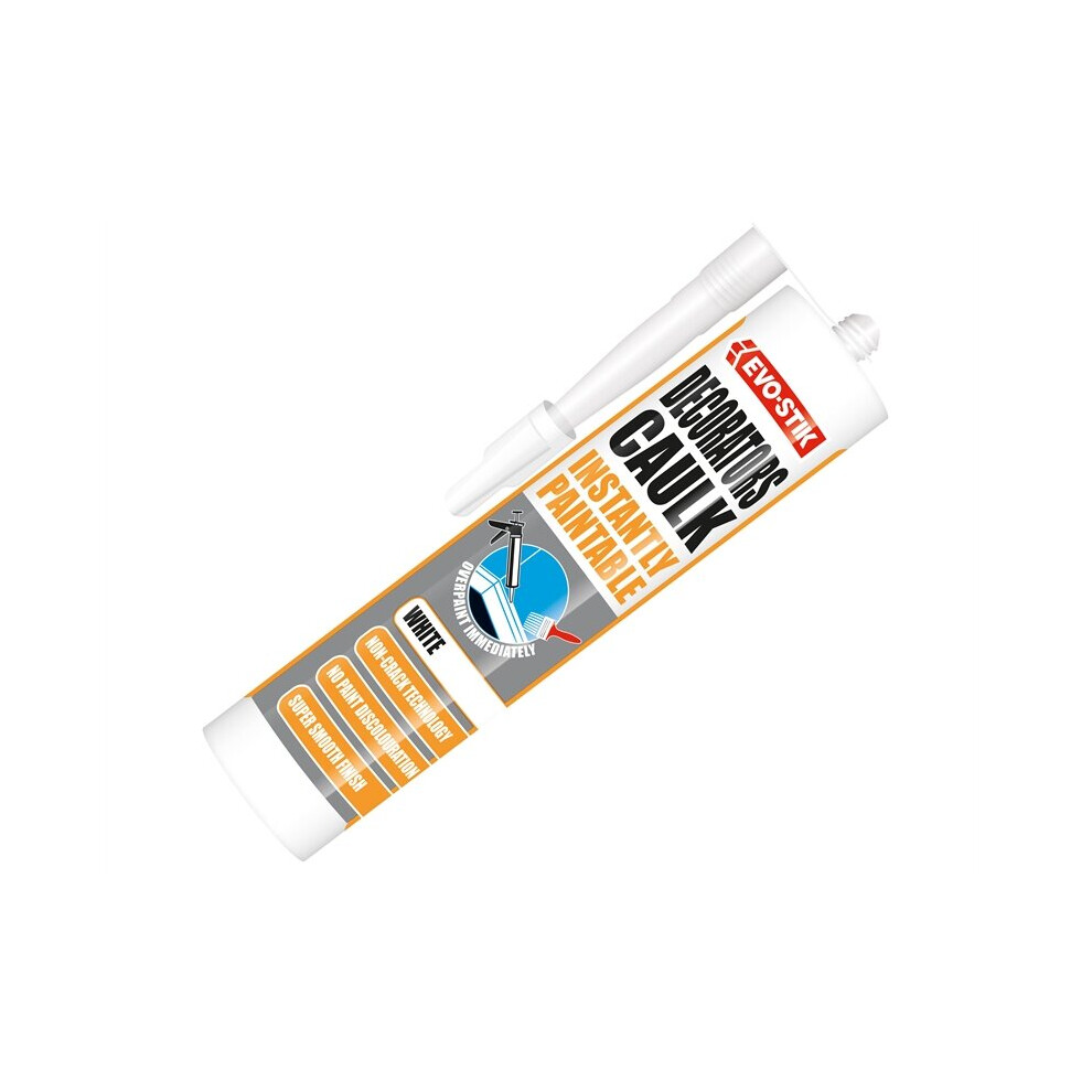 Evo-Stik Decorator's Caulk Instantly Paintable Evoipdc 5010591002111
