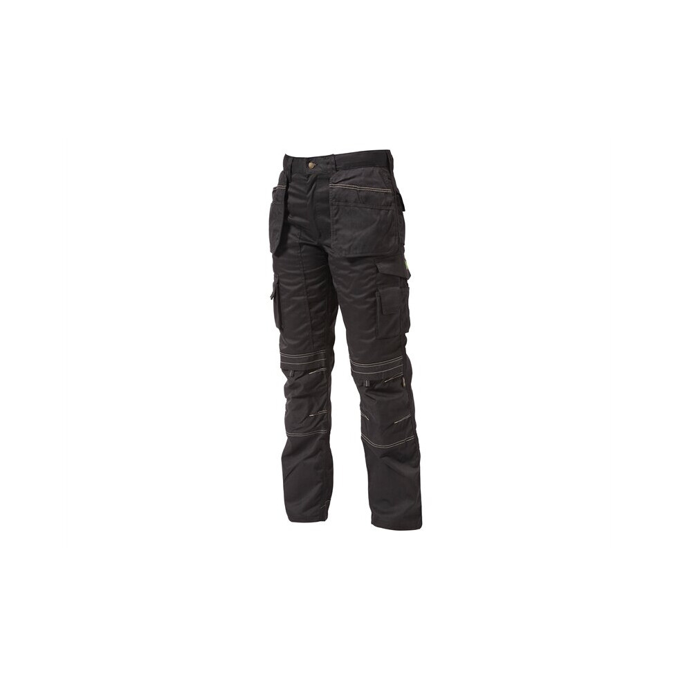 Apache Black Holster Trousers Waist 34In Leg 33In Apahtb3334 5055197909013