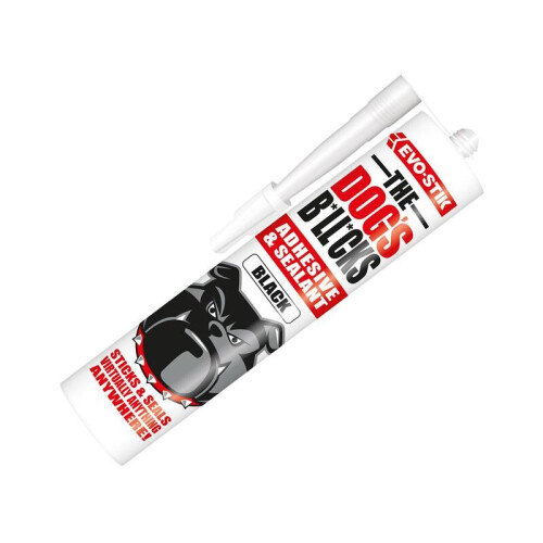 Evo-Stik 30610593 Multipurpose Adhesive Sealant Black 290ml