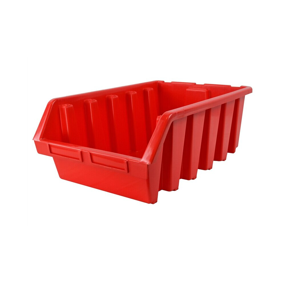 Faithfull Interlocking Storage Bin Size 5 Red 333 x 500 x 187mm FAITBBIN5