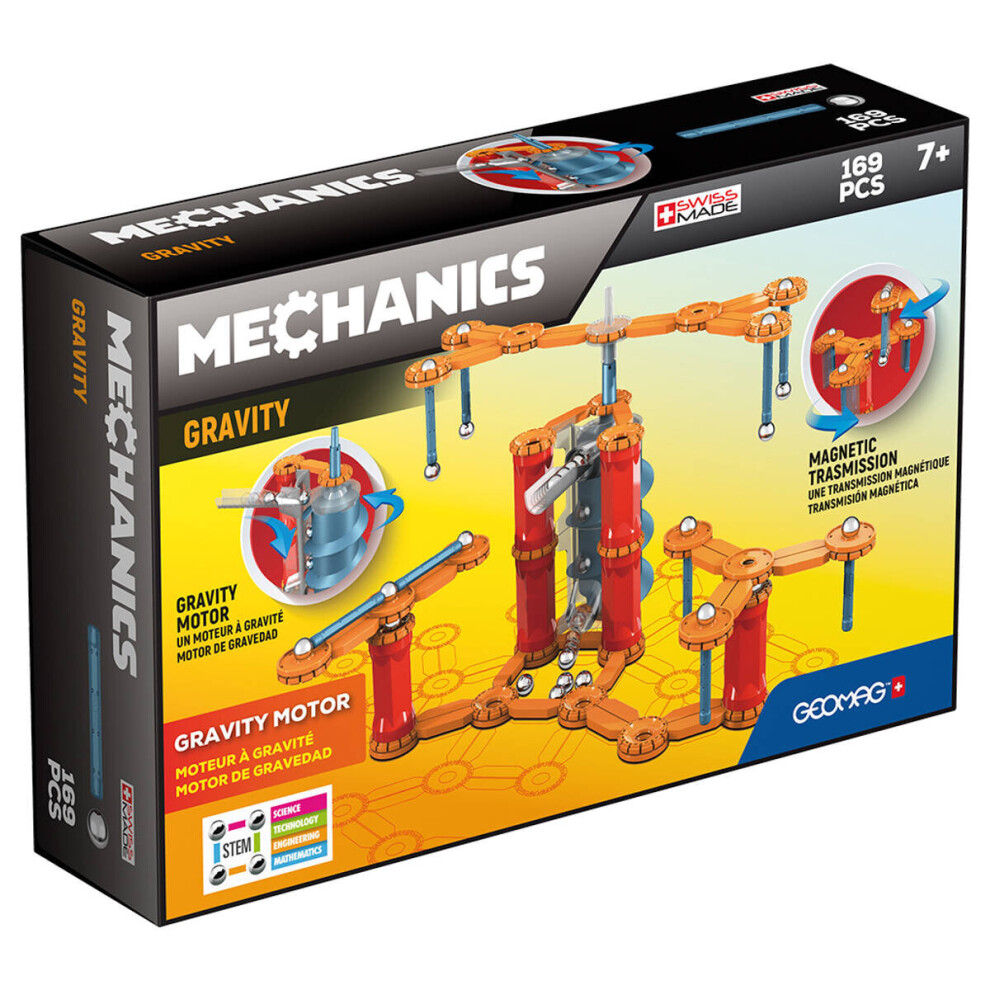 Geomag Mechanics Gravity Motor System - 169 Pcs