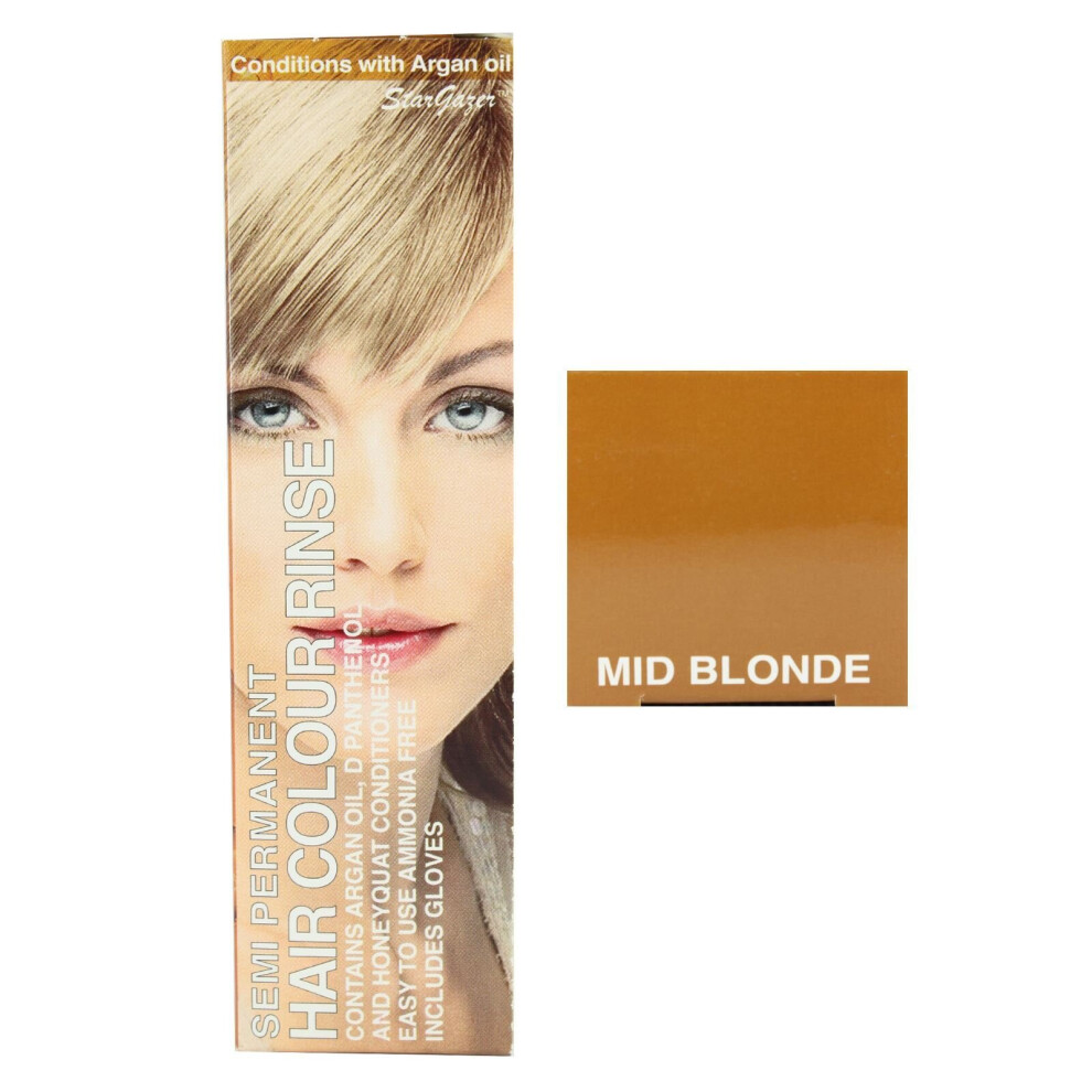 Stargazer Semi Permanent Hair Dye Mid Blonde