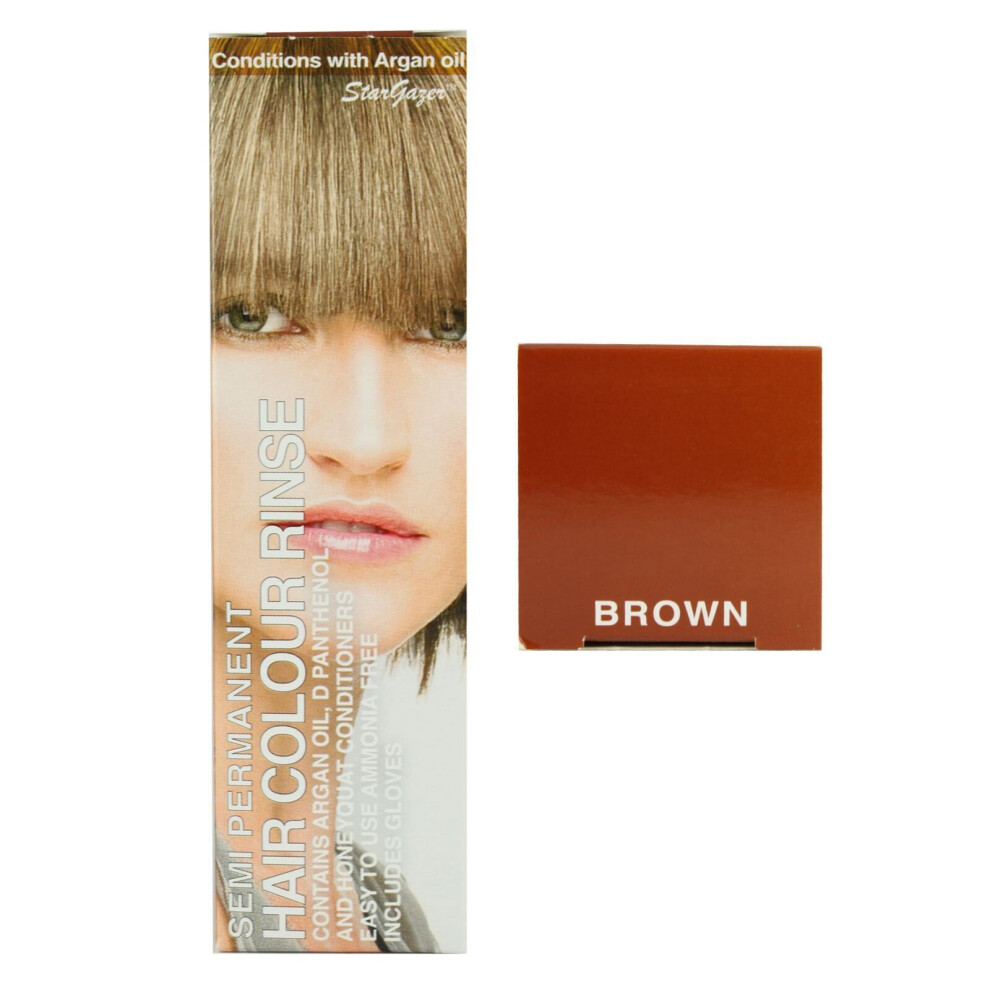 Stargazer Semi Permanent Hair Dye Brown