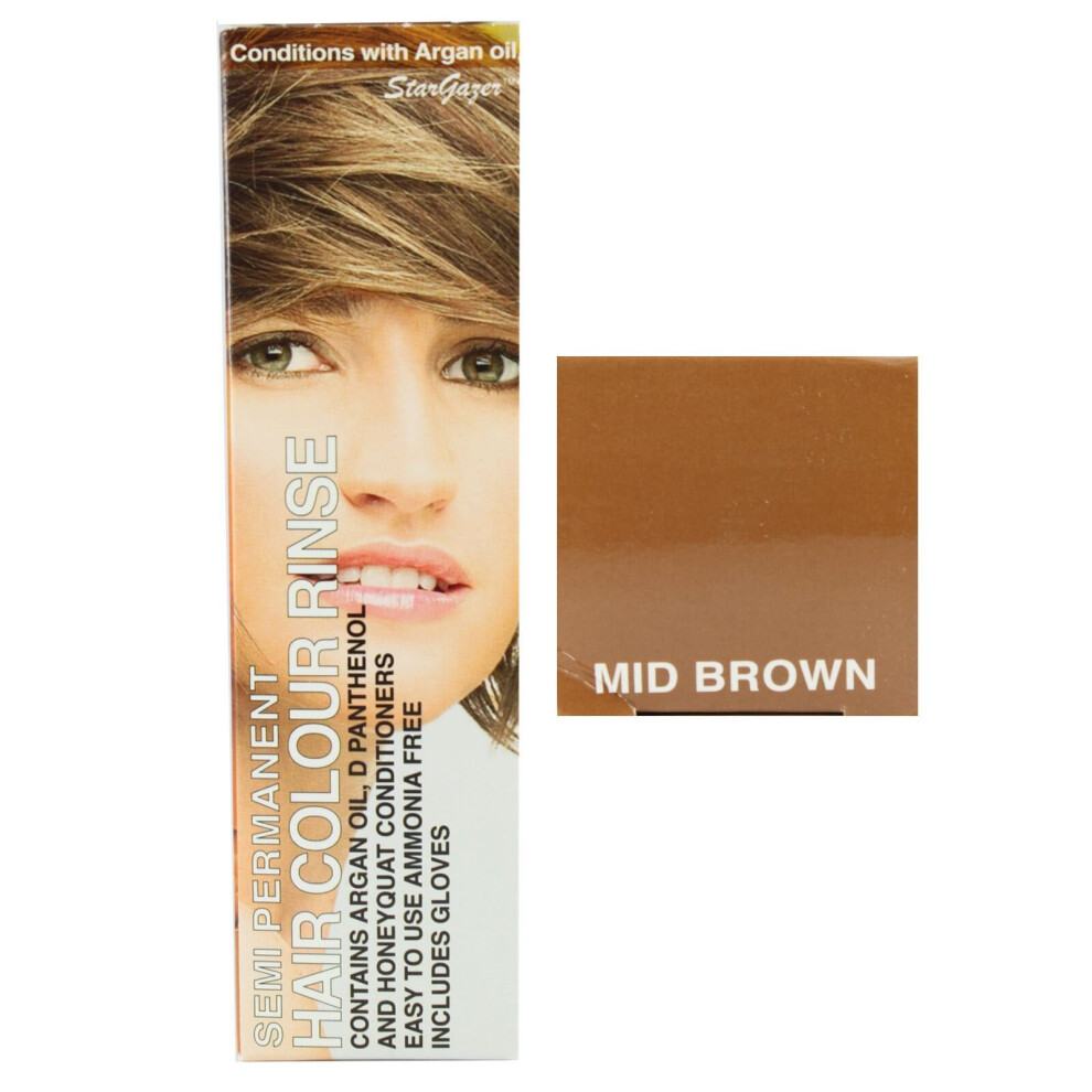 Stargazer Semi Permanent Hair Dye Mid Brown