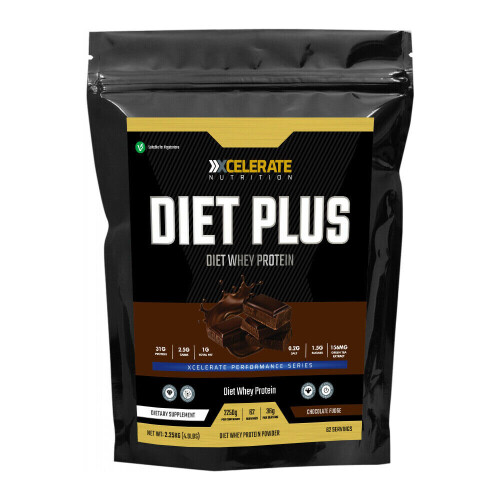 XCelerate Nutrition Diet Whey 2.25Kg - Chocolate Fudge