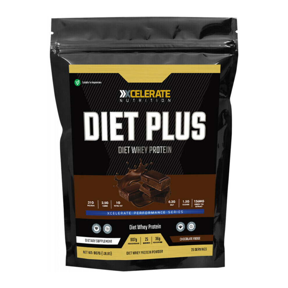 Xcelerate Nutrition Diet Plus 907G - Chocolate Fudge