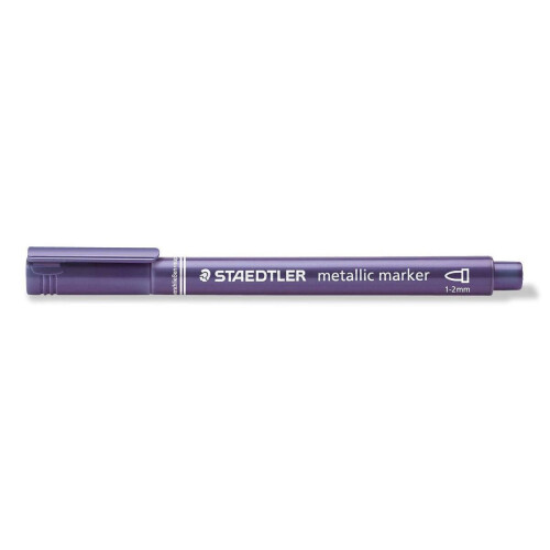 Metallic Marker Staedtler Violet 1-2mm Conical Tip, 8323-623