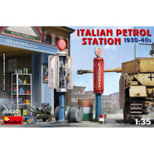 MIN35620 - Miniart 1:35 - Italian Petrol Station 1930-10940's