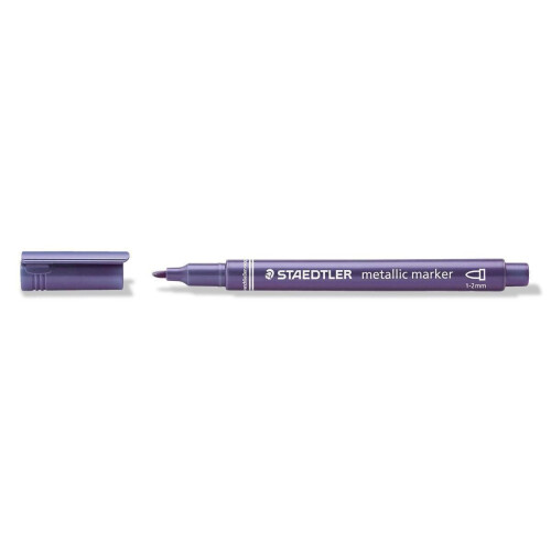 Metallic Marker Staedtler Violet 1-2mm Conical Tip, 8323-623 1