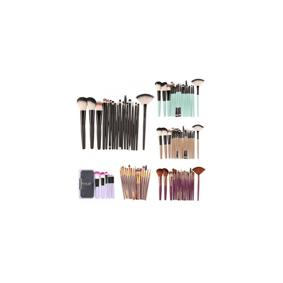 Blowuponline5 Maange 18/15/7Pcs Makeup Brushes Set Eyeshadow Brush Eyebrow Eyeliner Powder Blush Foundation Brush Pincel Maquiagem Beauty Tool