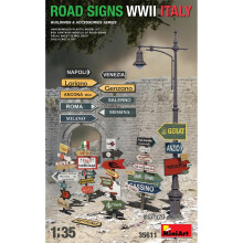 MIN35611 - Miniart 1:35 - Road Signs WWII Italy